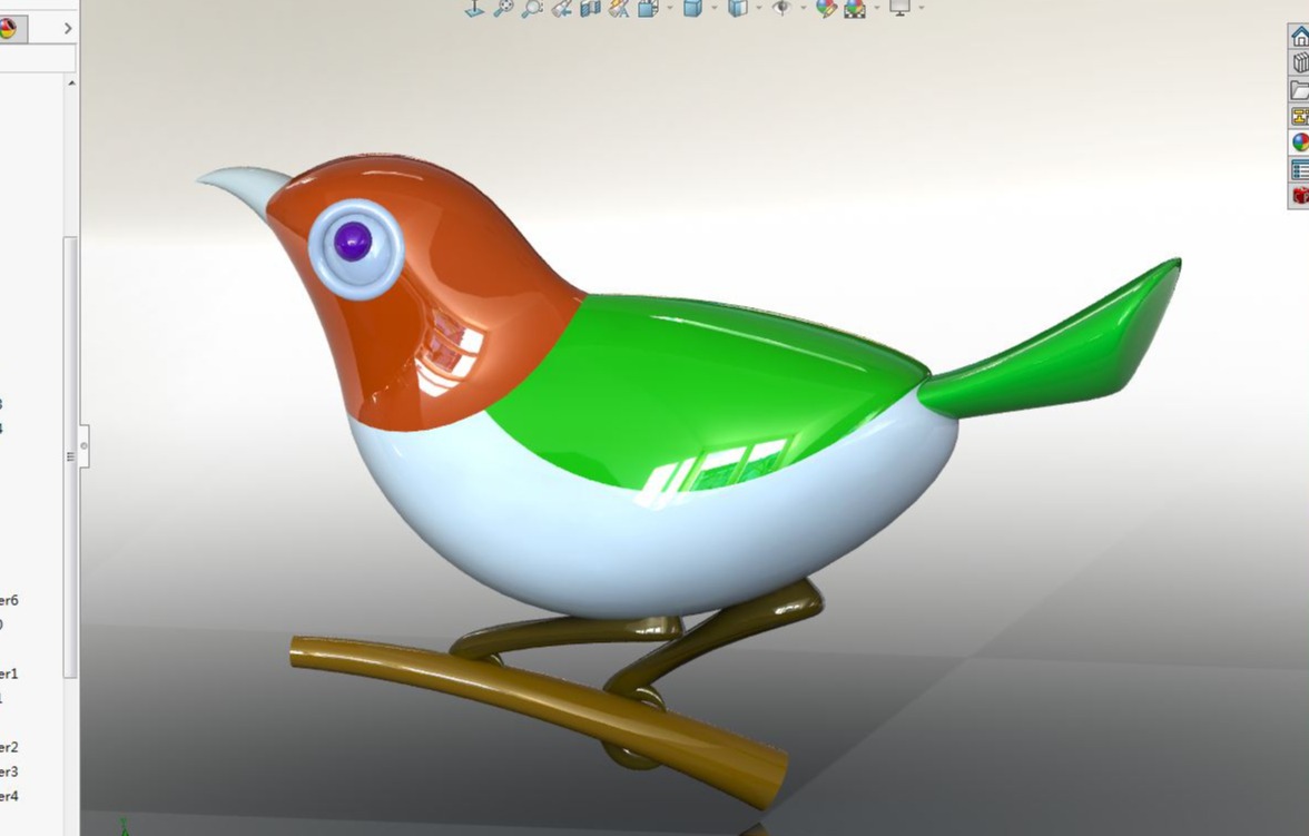 SOLIDWORKS模型下載-小鳥